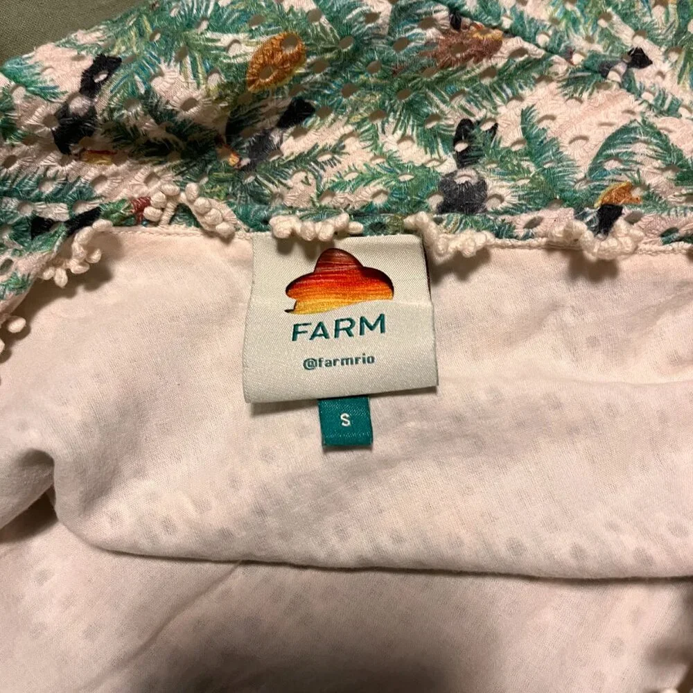 Farm Rio - Mini Toucans One Shoulder Mini Dress - Picture 4 of 8